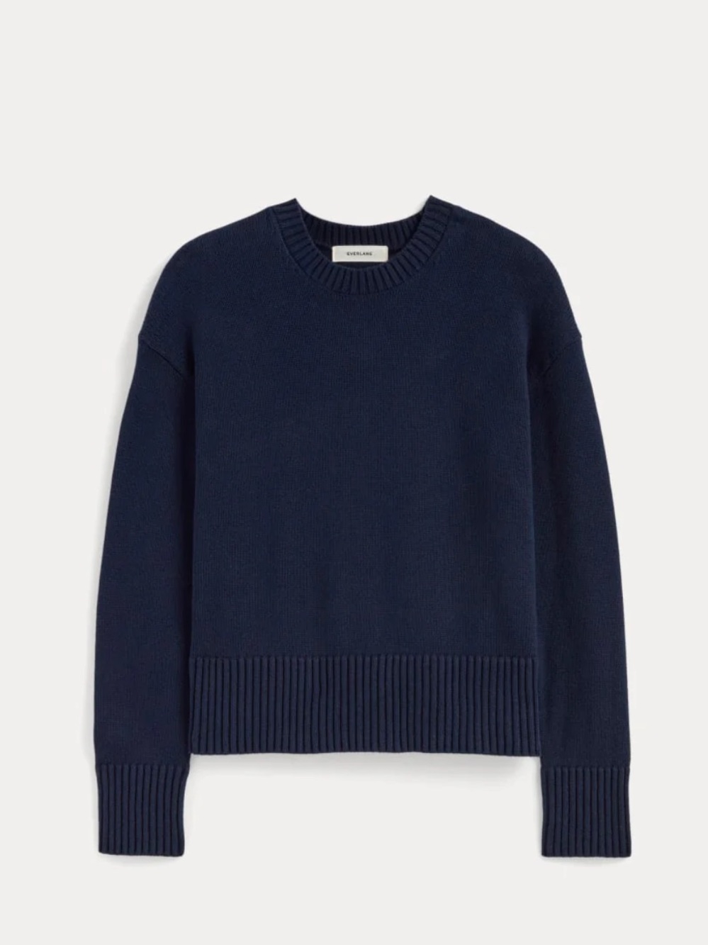 Everlane navy cotton crewneck